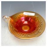 Northwood Marigold Grape & Cable Pin Tray Whimsey