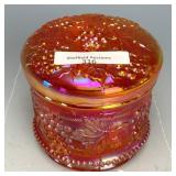 Northwood Marigold Grape & Cable Powder Jar