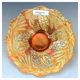 Fenton Marigold Pinecone Plate
