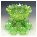 Northwood Ice Green Acorn Burrs Punch Set