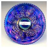 Fenton Blue Pinecone Plate