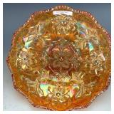 Millersburg Marigold Fleur de Lis Bowl