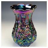 Northwood Amethyst Poppy Show Vase
