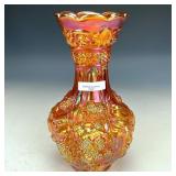 Imperial Marigold Loganberry Vase