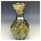 Imperial Green Loganberry Vase
