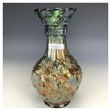 Imperial Olive Green Loganberry Vase