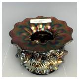 Millersburg Amethyst Swirled Hobnail Spittoon