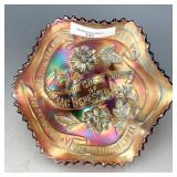 Millersburg Amethyst Isaac Benesch & Sons Bowl