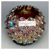 Millersburg Amethyst Swirled Hobnail Rosebowl