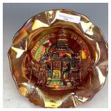 Millersburg Amethyst Courthouse Bowl