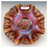 Fenton Amethyst Dragon & Lotus Bowl