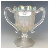 Fenton White Orange Tree Loving Cup