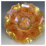 Millersburg Marigold Nesting Swan Bowl