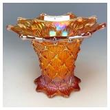 Dugan Marigold Lined Lattice Vase