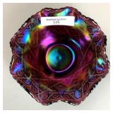Imperial Purple Diamond Lace Sauce Bowl