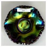 Imperial Purple Zippered Heart Sauce Bowl