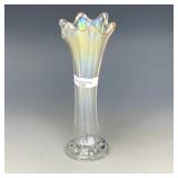 Imperial White Morning Glory Mini Vase