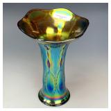 Imperial Amethyst Beaded Bullseye Vase