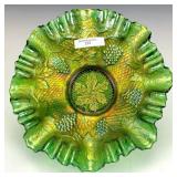 Fenton Green Concord Grape Bowl