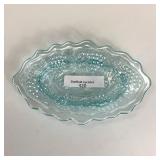 Northwood Ice Blue Grape & Cable Pin Tray