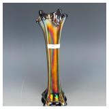 Northwood Amethyst Four Pillar Vase
