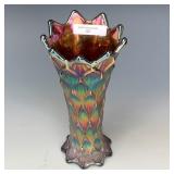 Dugan Amethyst Lined Lattice Vase