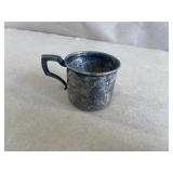 Web Sterling Silver Baby Cup
