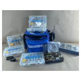 Large Tackle Box & Lures, etc.