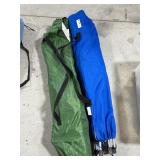 2 Folding Travel Chairs