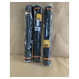 3 Hard Plastic OMP Fishing Rod Tubes