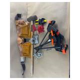 8 Lbs Sledgehammer, Clamps & Tool Belt