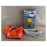 Cartop Kayak Carrier, Rope & Vest