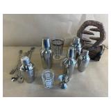 NOS Small Cocktail Shakers, Small Fountain