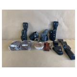 Leather Holsters, Belts, Accessories, etc.