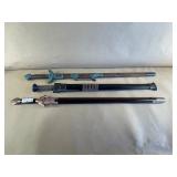 34' & 2- 40' Sheathed Swords