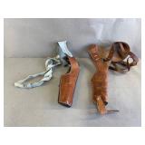 2 Revolver Shoulder Holsters