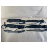 4 Honshu Sheath Knives