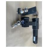 2 Drop Down Hitches & 2 Hitch Balls