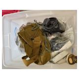 Collection of Gas Masks & Canisters