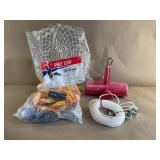 Boat Anchor, Crab Net, Rope & Pulleys