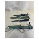 2 Military Bayonets