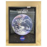 Moon & Earth Holographic Print