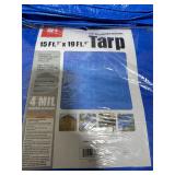 2 NOS 15'2' X 19'6' 4mil Tarps