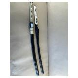 2- 41' Samurai Type Swords