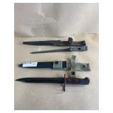 2 Military Bayonets