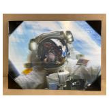 Holographic Print of Astronaut in Space