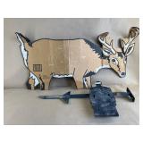 Metal Sillhoutte Firearms Target