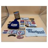 Whirlpool Patches, Knit Hat & Advertising
