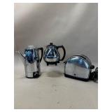 Sunbeam Matching Coffee Pot, Toaster & Percolator