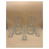 Whirlpool Pitcher, Ice Bucket & Classes Set